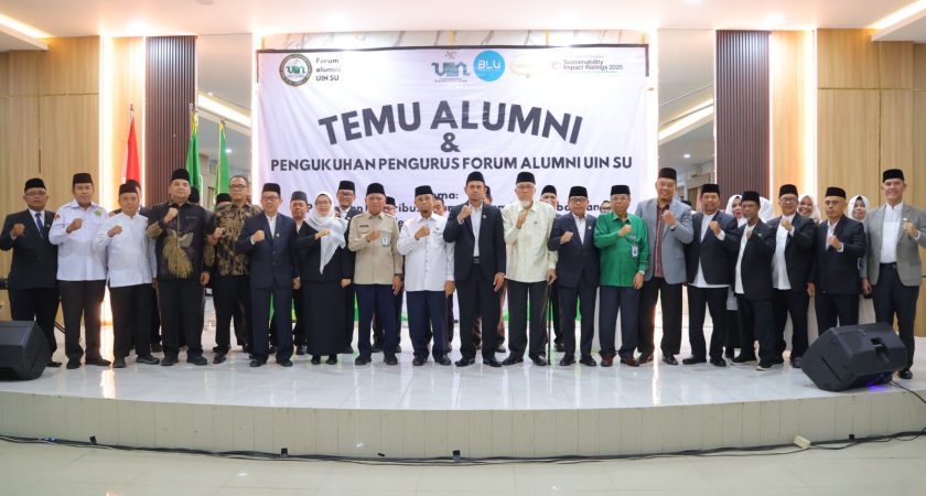UINSU Medan Kukuhkan Pengurus Forum Alumni Periode 2024–2027, WagubSU Hadir Beri Dukungan