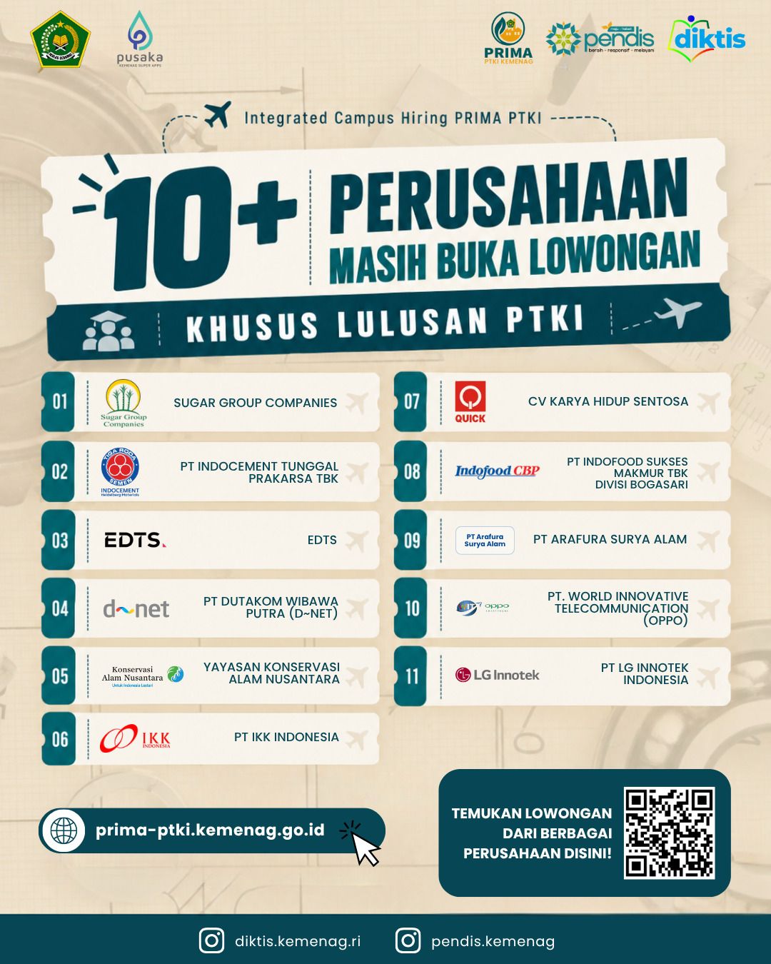 Alumni PTKI, lagi cari kerja? 10+ perusahaan ini masih buka lowongan buat kamu!